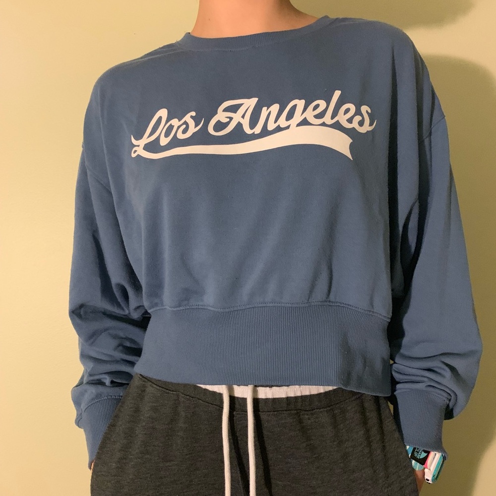 Los Angeles oversized copped sweatshirt 🍯🤩